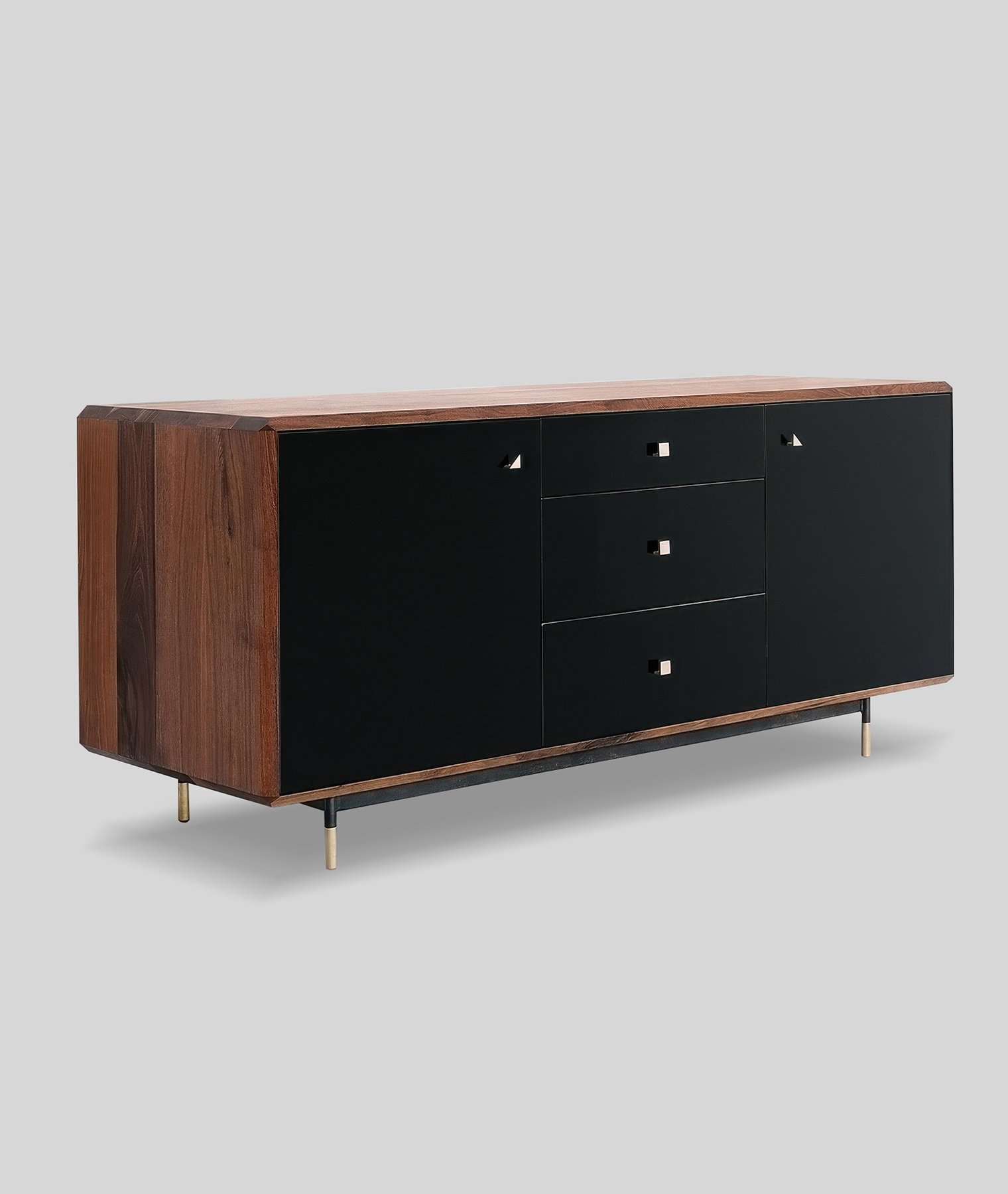 Mandelbrot Credenza | Black