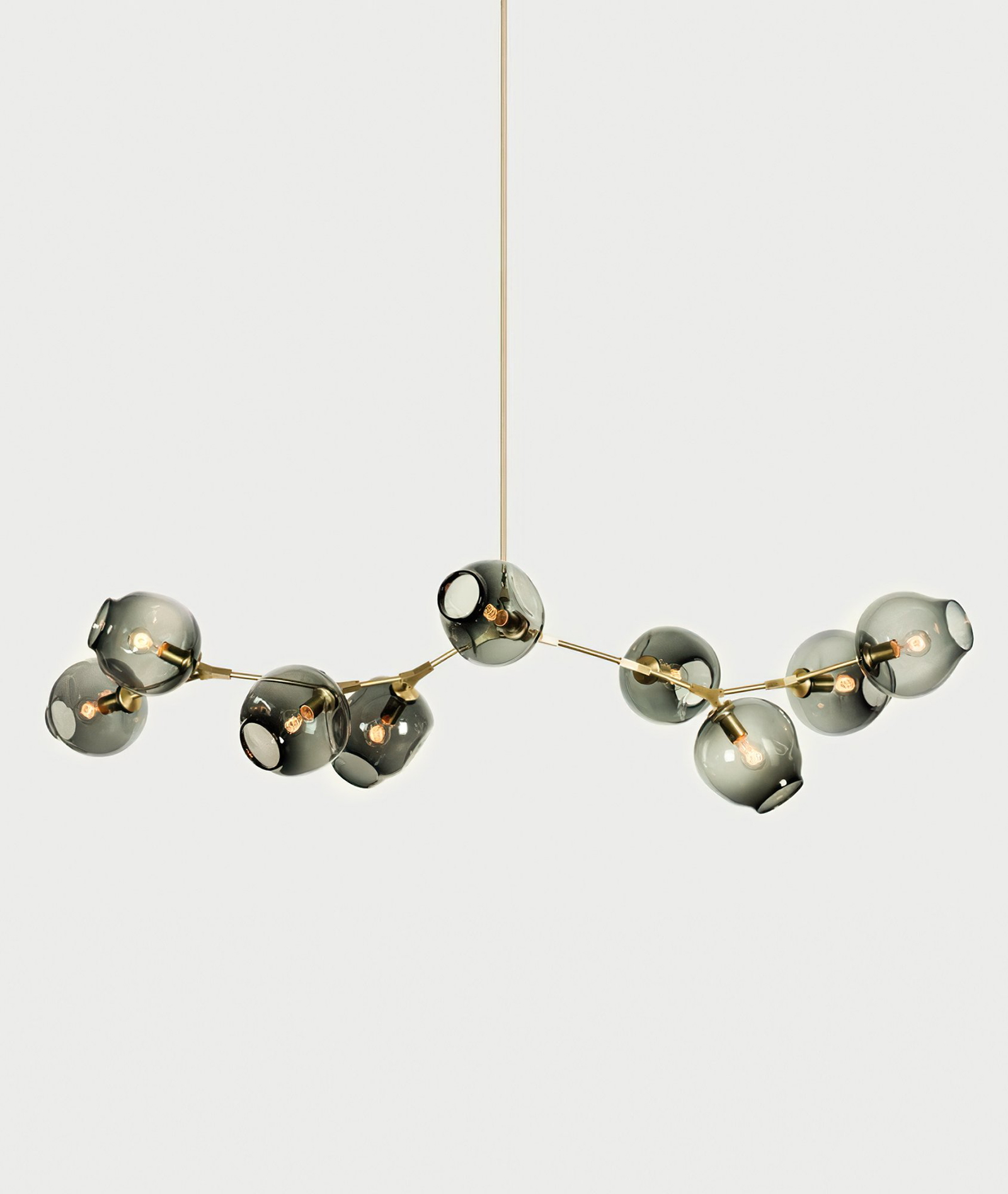 BB.09.39 9-globe Branching Bubble Chandelier